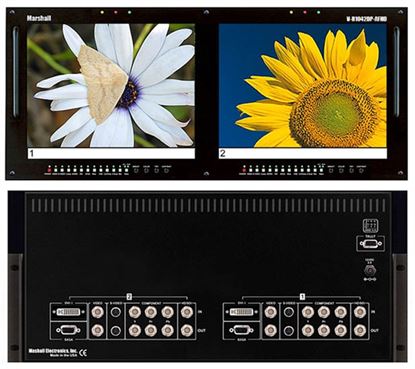 Image de V-R1042DP-AFHD Dual 10.4' High Resolution HD/SD monitor set with Advanced Features