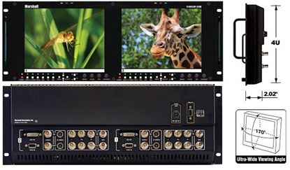 Picture of V-R842DP-AFHD Dual 8.4' High Resolution HD monitor set with Advanced Features