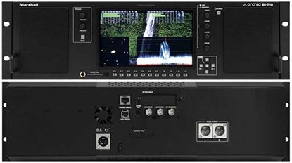 Picture of OR-701A Single 7' Full Featured 3RU Rack Mount Monitor with Audio Speakers and Balanced +4dBu line outputs
